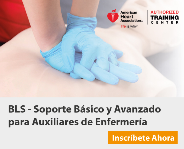 Soporte básico y avanzado para auxiliares de enfermería